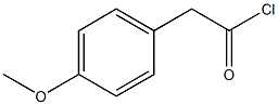 2-(4-methoxyphenyl)acetyl chloride Structure