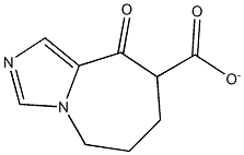 9-oxo-6,7,8,9-tetrahydro-5H-imidazo[1,5-a]azepine-8-carboxylate 化学構造式
