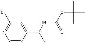 tert-butyl 1-(2-chloropyridin-4-yl)ethylcarbamate|