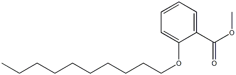 Methyl 2-n-decyloxybenzoate,97067-79-3,结构式