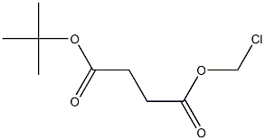 tert-butyl chloromethyl succinate Struktur
