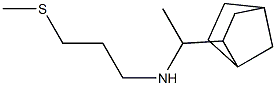 (1-{bicyclo[2.2.1]heptan-2-yl}ethyl)[3-(methylsulfanyl)propyl]amine 结构式