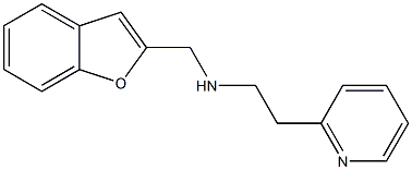 (1-benzofuran-2-ylmethyl)[2-(pyridin-2-yl)ethyl]amine