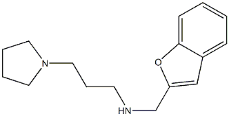  (1-benzofuran-2-ylmethyl)[3-(pyrrolidin-1-yl)propyl]amine