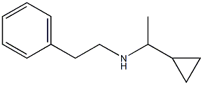 (1-cyclopropylethyl)(2-phenylethyl)amine,,结构式