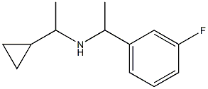  (1-cyclopropylethyl)[1-(3-fluorophenyl)ethyl]amine