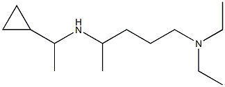  (1-cyclopropylethyl)[5-(diethylamino)pentan-2-yl]amine