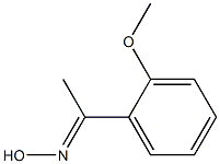 (1E)-1-(2-methoxyphenyl)ethanone oxime,,结构式