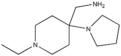 (1-ethyl-4-pyrrolidin-1-ylpiperidin-4-yl)methylamine