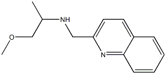 (1-methoxypropan-2-yl)(quinolin-2-ylmethyl)amine