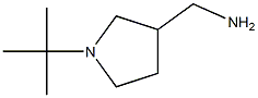 (1-tert-butylpyrrolidin-3-yl)methylamine,,结构式