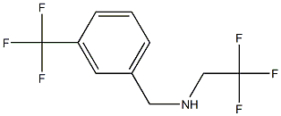 (2,2,2-trifluoroethyl)({[3-(trifluoromethyl)phenyl]methyl})amine|
