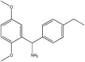 (2,5-dimethoxyphenyl)(4-ethylphenyl)methanamine