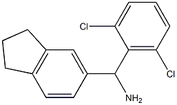  (2,6-dichlorophenyl)(2,3-dihydro-1H-inden-5-yl)methanamine