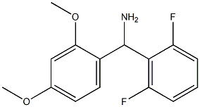 (2,6-difluorophenyl)(2,4-dimethoxyphenyl)methanamine