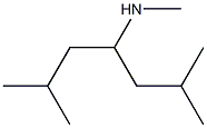 (2,6-dimethylheptan-4-yl)(methyl)amine,,结构式