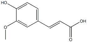 (2E)-3-(4-hydroxy-3-methoxyphenyl)prop-2-enoic acid|