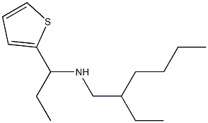 (2-ethylhexyl)[1-(thiophen-2-yl)propyl]amine|