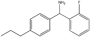 (2-fluorophenyl)(4-propylphenyl)methanamine