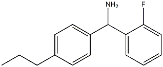  (2-fluorophenyl)(4-propylphenyl)methanamine