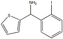 (2-iodophenyl)(thiophen-2-yl)methanamine Struktur