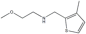 (2-methoxyethyl)[(3-methylthiophen-2-yl)methyl]amine Structure