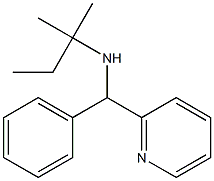 (2-methylbutan-2-yl)[phenyl(pyridin-2-yl)methyl]amine