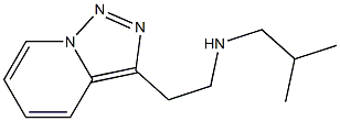(2-methylpropyl)(2-{[1,2,4]triazolo[3,4-a]pyridin-3-yl}ethyl)amine,,结构式