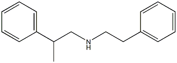 (2-phenylethyl)(2-phenylpropyl)amine Structure