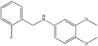 (3,4-dimethoxyphenyl)(2-fluorophenyl)methylamine Structure