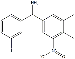 (3,4-dimethyl-5-nitrophenyl)(3-iodophenyl)methanamine
