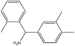 (3,4-dimethylphenyl)(2-methylphenyl)methanamine