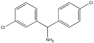  (3-chlorophenyl)(4-chlorophenyl)methanamine