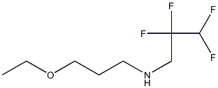 (3-ethoxypropyl)(2,2,3,3-tetrafluoropropyl)amine Structure