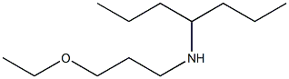 (3-ethoxypropyl)(heptan-4-yl)amine 结构式