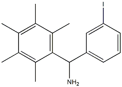 (3-iodophenyl)(2,3,4,5,6-pentamethylphenyl)methanamine