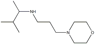 (3-methylbutan-2-yl)[3-(morpholin-4-yl)propyl]amine Structure