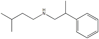 (3-methylbutyl)(2-phenylpropyl)amine Struktur