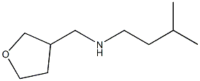 (3-methylbutyl)(oxolan-3-ylmethyl)amine Structure