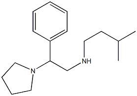 (3-methylbutyl)[2-phenyl-2-(pyrrolidin-1-yl)ethyl]amine