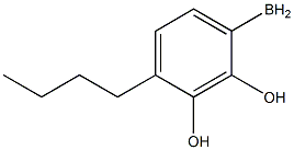 (4-butylphenyl)boranediol Structure