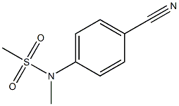 (4-cyanophenyl)-N-methylmethanesulfonamide