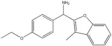 (4-ethoxyphenyl)(3-methyl-1-benzofuran-2-yl)methanamine