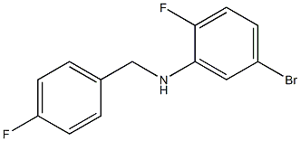 (5-bromo-2-fluorophenyl)(4-fluorophenyl)methylamine Struktur