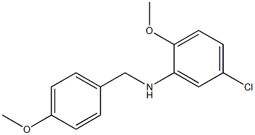 (5-chloro-2-methoxyphenyl)(4-methoxyphenyl)methylamine