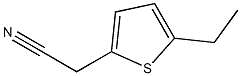 (5-ethylthien-2-yl)acetonitrile Struktur