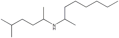 (5-methylhexan-2-yl)(octan-2-yl)amine Struktur