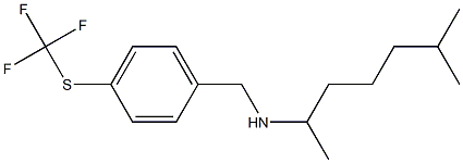 (6-methylheptan-2-yl)({4-[(trifluoromethyl)sulfanyl]phenyl}methyl)amine