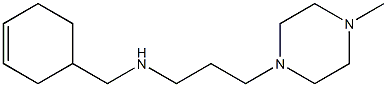 (cyclohex-3-en-1-ylmethyl)[3-(4-methylpiperazin-1-yl)propyl]amine|