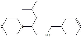 (cyclohex-3-en-1-ylmethyl)[4-methyl-2-(morpholin-4-yl)pentyl]amine|